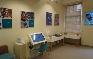 The front entrance to Barnsley Archives & Local Studies